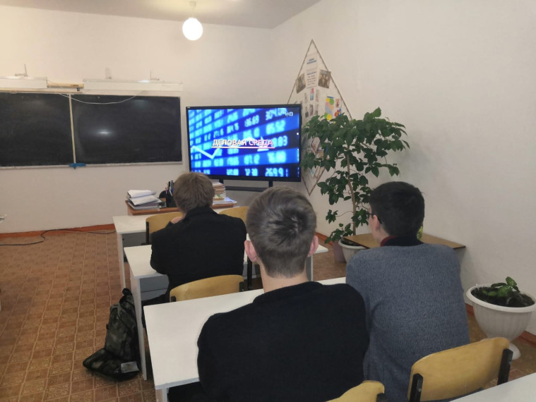 Профориентационное занятие: Россия деловая-Предпринимательство .
